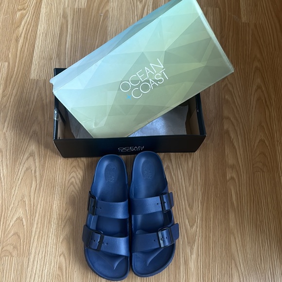 Ocean+Coast (Men’s) Navy Splash Sandal (Size 8) - Picture 2 of 6